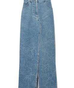DRIES VAN NOTEN ‘Silvana’ Denim Maxi Skirt Clothing