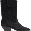 Isabel Marant Faded Black ‘Duerto’ Leather Boots 2 Isabel Marant Faded Black ‘Duerto’ Leather Boots