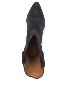 Isabel Marant Faded Black ‘Duerto’ Leather Boots