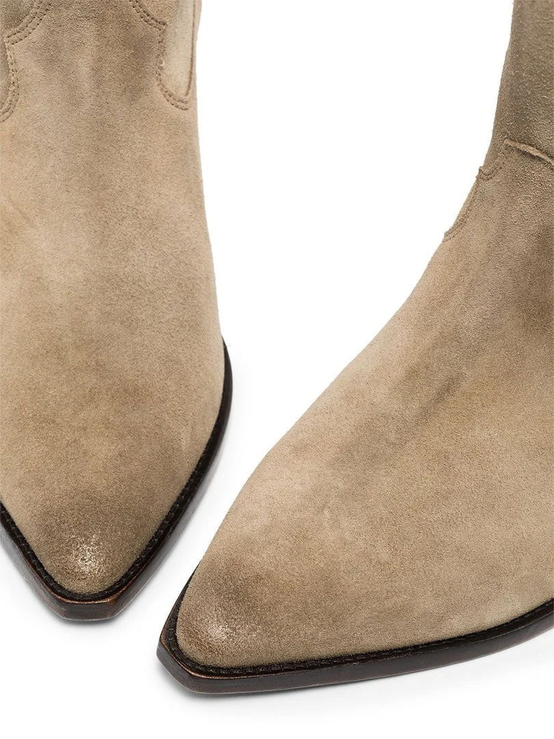 Isabel Marant Faded Taupe ‘Duerto’ Leather Boots New In 4 Isabel Marant Faded Taupe ‘Duerto’ Leather Boots New In