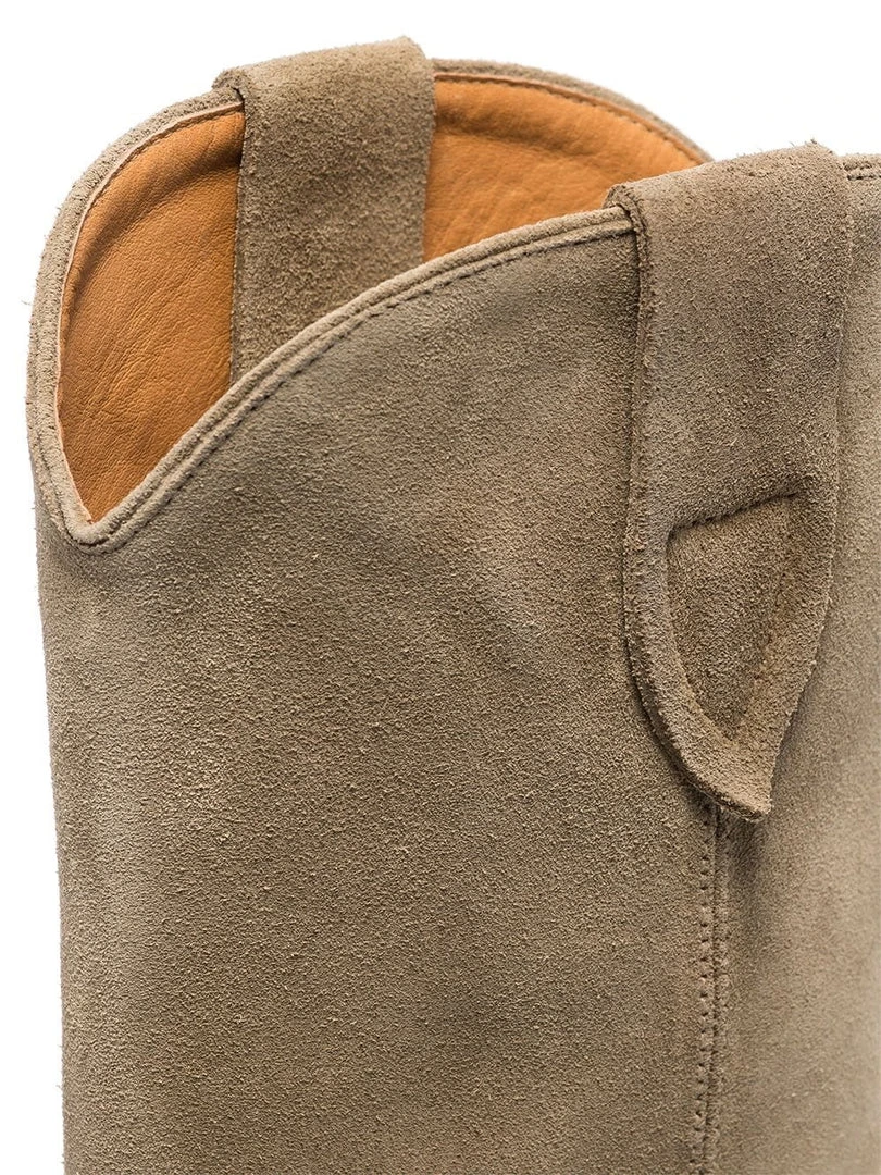 Isabel Marant Faded Taupe ‘Duerto’ Leather Boots New In 6 Isabel Marant Faded Taupe ‘Duerto’ Leather Boots New In