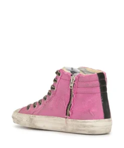 Golden Goose 'Pink Graffiti Detail Hi-Top Trainers' Shoes 8 Golden Goose 'Pink Graffiti Detail Hi-Top Trainers' Shoes