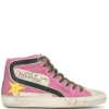 Golden Goose 'Pink Graffiti Detail Hi-Top Trainers' Shoes