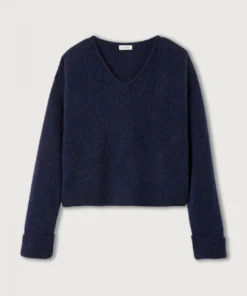 American Vintage Clothing Navy 'East 18H VN' Knit Sweater