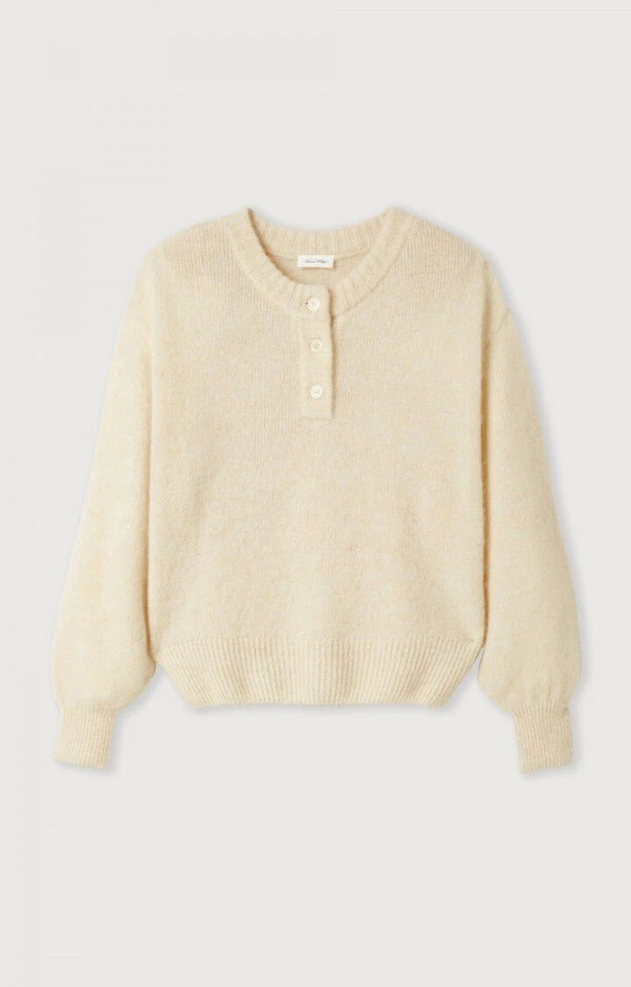 American Vintage 'East 18J' Front Button Knit Sweater Clothing 3 American Vintage 'East 18J' Front Button Knit Sweater Clothing