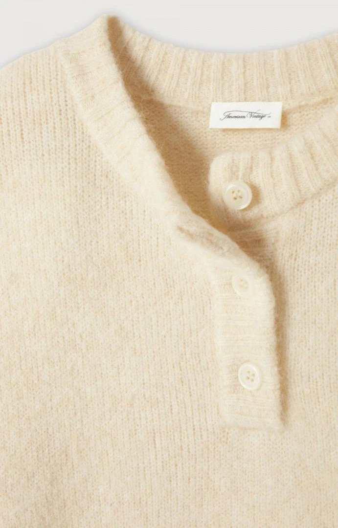 American Vintage 'East 18J' Front Button Knit Sweater Clothing 4 American Vintage 'East 18J' Front Button Knit Sweater Clothing