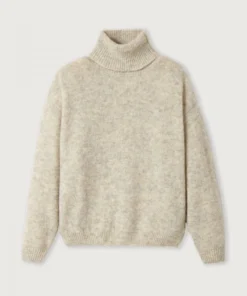 American Vintage'East' Polo Neck Knit Sweater Clothing