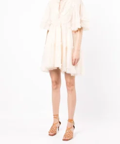 Stella Nova 'Elaya' Sheer Ruffle Mini Dress 14 Stella Nova 'Elaya' Sheer Ruffle Mini Dress