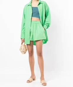 Faithfull The Brand Green 'Elva Shorts' New In