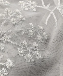 Self Portrait New In 'Embroidered Blossom Fitted Midi Dress'