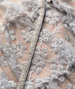 Self Portrait 'Embroidered Blossom Tiered Mini Dress' Clothing