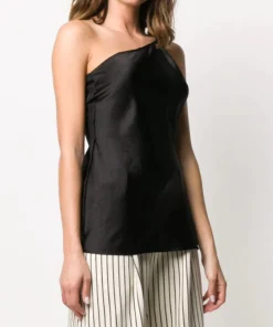 Erika Cavallini ‘One-Shoulder Slim-Fit Top’ Clothing