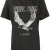 Anine Bing Faded Black 'Lili Eagle Tee' Clothing