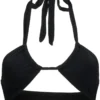 Faithfull The Brand Clothing Black 'Cabrera' Bikini Top