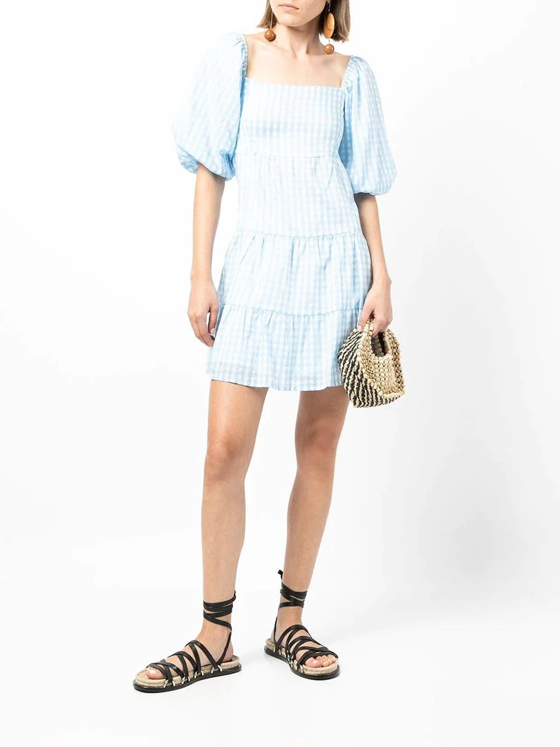 Faithfull The Brand Clothing 'Leilani' Gingham Mini Dress 9 Faithfull The Brand Clothing 'Leilani' Gingham Mini Dress