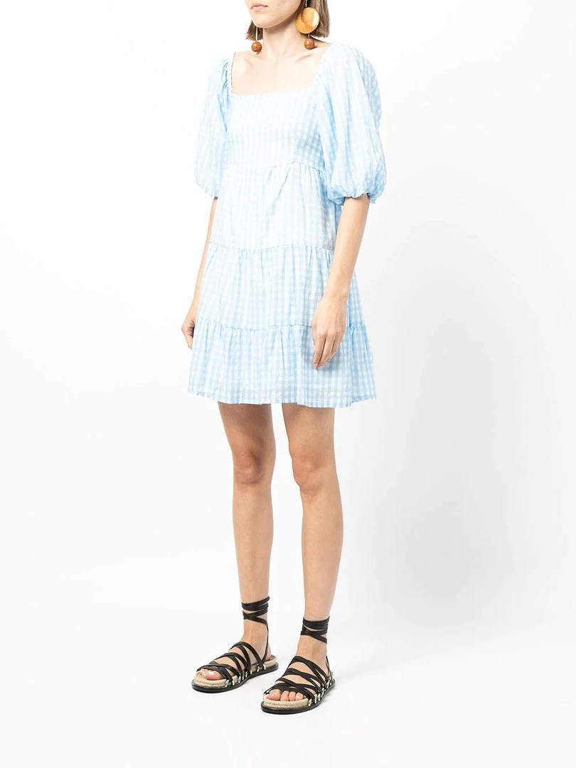 Faithfull The Brand Clothing 'Leilani' Gingham Mini Dress 10 Faithfull The Brand Clothing 'Leilani' Gingham Mini Dress