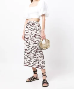 Faithfull The Brand Clothing 'Barnette' Linen Crop Top