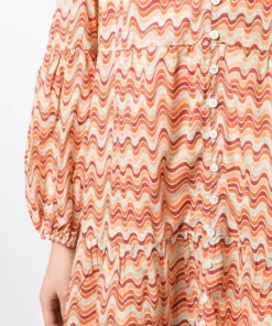 Faithfull The Brand 'Pauletta' Vintage Print Mini Dress