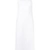 Studio Nicholson White 'Flint' Racer Vest Dress Clothing