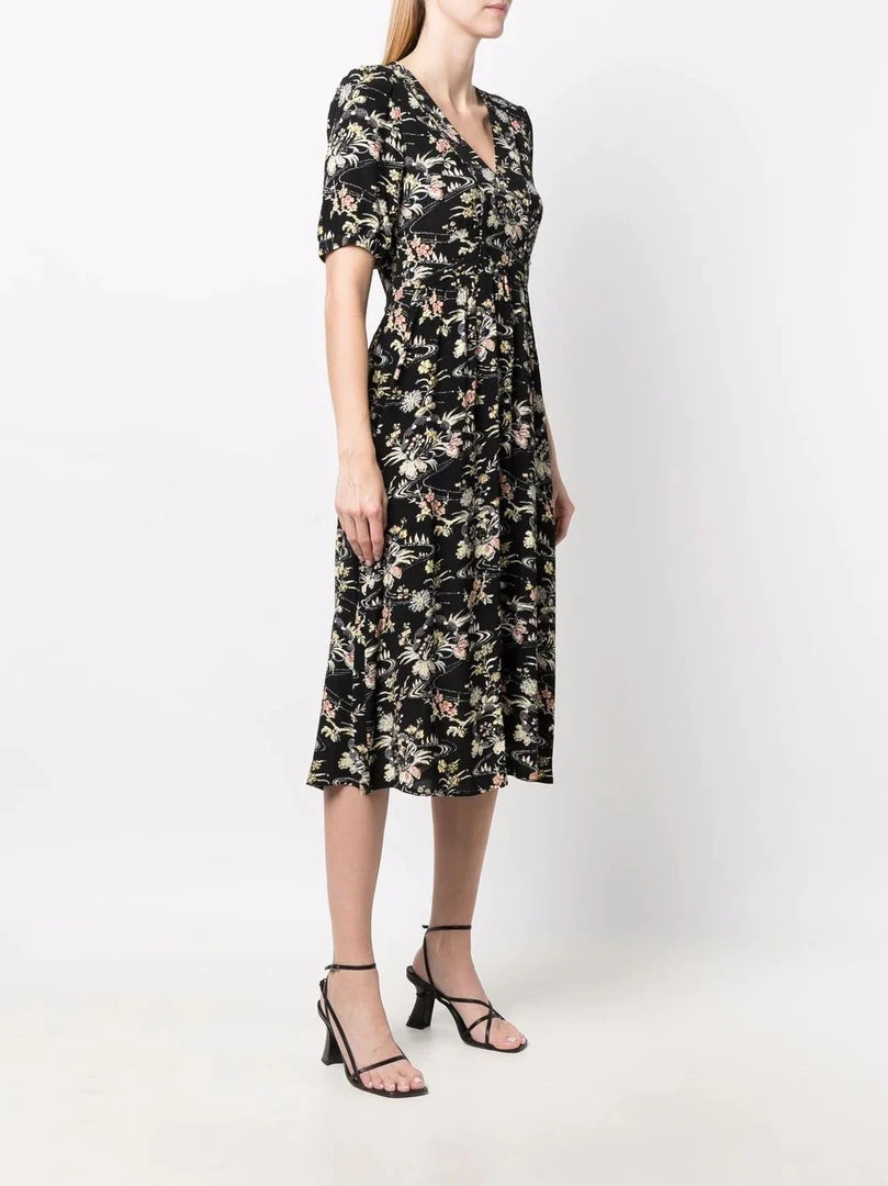 Ba&sh Clothing 'Floe' Floral Midi Dress 6 Ba&sh Clothing 'Floe' Floral Midi Dress