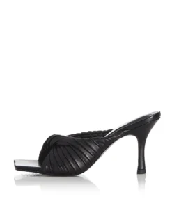 Alias Mae Black 'Flora' Woven Mules Shoes