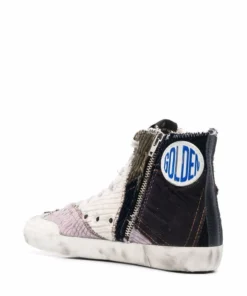 Golden Goose ‘Francy Penstar’ Patchwork High Top Sneakers Shoes