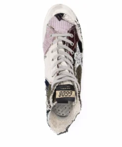Golden Goose ‘Francy Penstar’ Patchwork High Top Sneakers Shoes