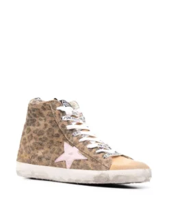Golden Goose ‘Francy’ Leopard High Top Sneakers 32 Golden Goose ‘Francy’ Leopard High Top Sneakers