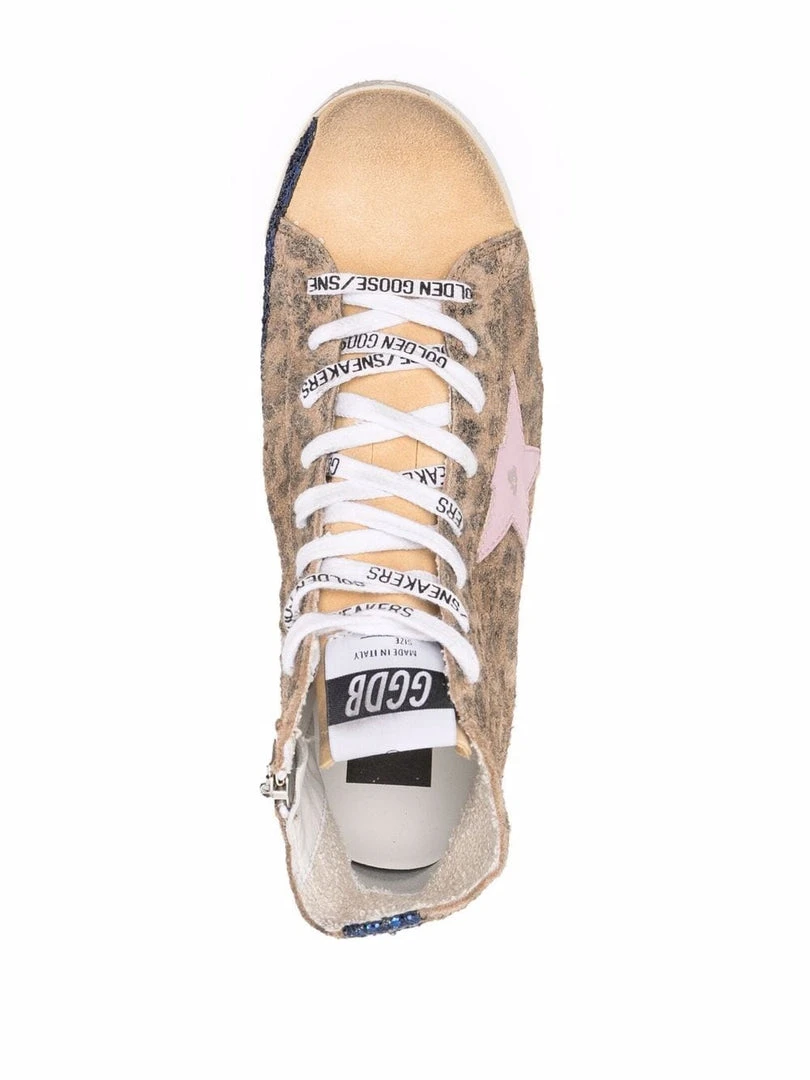 Golden Goose ‘Francy’ Leopard High Top Sneakers 22 Golden Goose ‘Francy’ Leopard High Top Sneakers