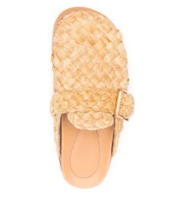 ASH 'Galeia' Raffia Loafers