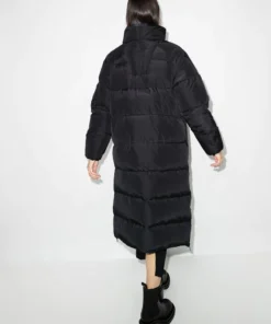 Ganni ‘Extremely Oversized Black Puffer Midi Coat’