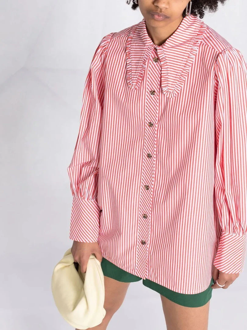 Ganni 'Oversized Stripe Shirt' 11 Ganni 'Oversized Stripe Shirt'