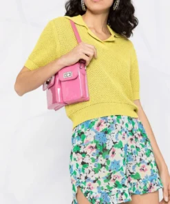 Ganni Blue 'Printed Sheer Shorts' 22 Ganni Blue 'Printed Sheer Shorts'