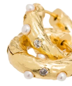 ANNI LU ‘Gem In A Hoop 22’ Earrings New In