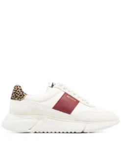 Axel Arigato 'Genesis Vintage Red Leopard Detail Trainers'