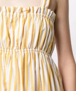 Faithfull The Brand 'Gia' Stripe Midi Dress Clothing