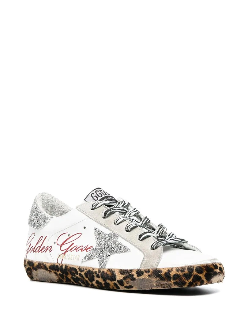 Golden Goose 'Superstar' Leopard Sole Trainers 4 Golden Goose 'Superstar' Leopard Sole Trainers