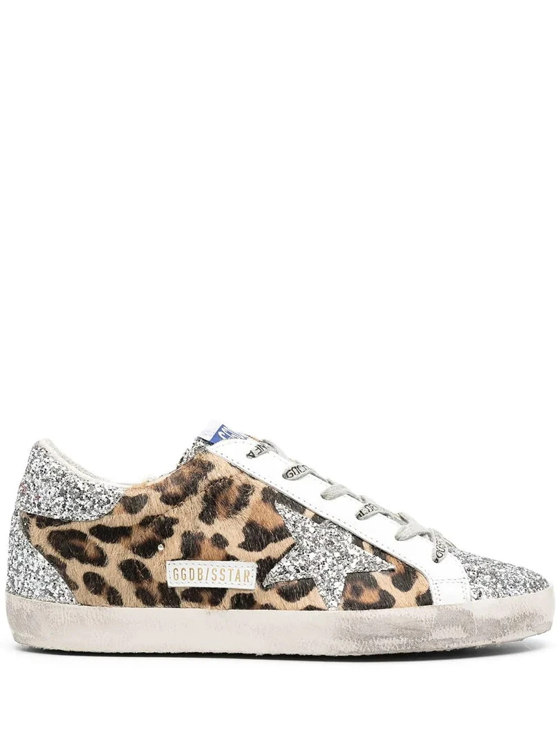 Golden Goose Shoes ‘Leopard Glitter Star Low Top Sneakers’ 3 Golden Goose Shoes ‘Leopard Glitter Star Low Top Sneakers’