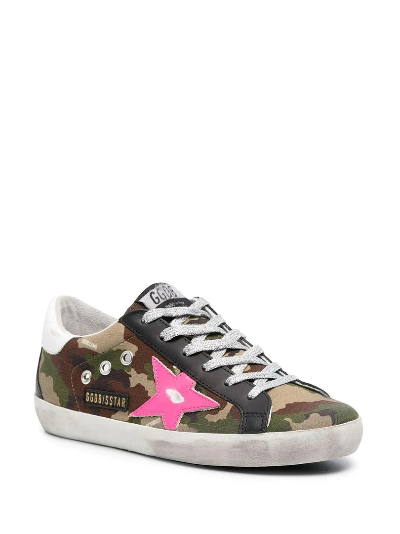 Golden Goose Shoes ‘Camo Print Low Top Sneakers’ 24 Golden Goose Shoes ‘Camo Print Low Top Sneakers’