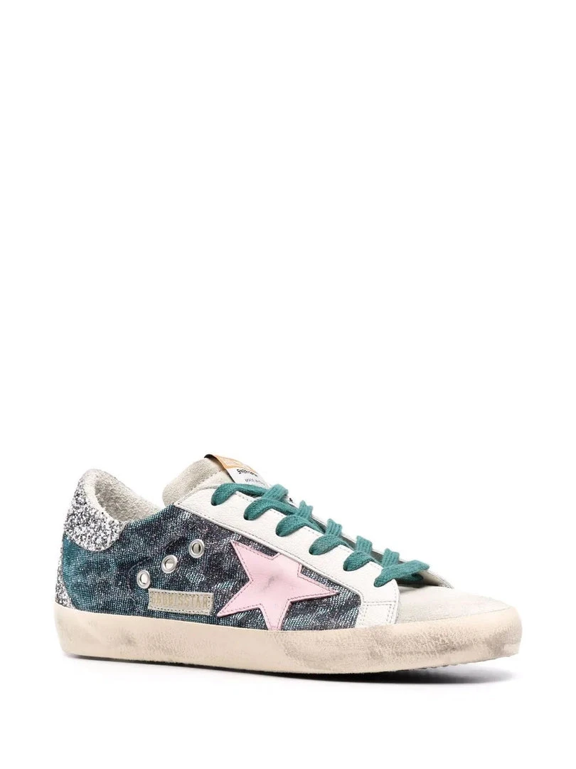 Golden Goose ‘Super-Star’ Iridescent Leopard Sneakers 9 Golden Goose ‘Super-Star’ Iridescent Leopard Sneakers