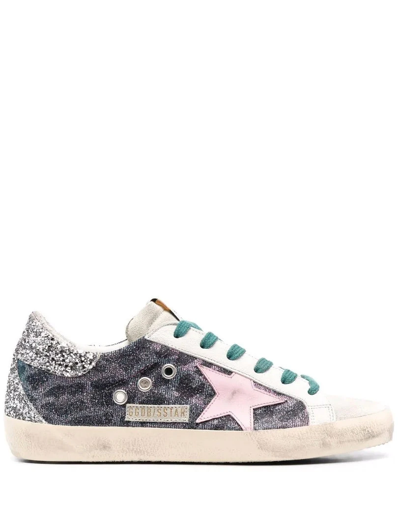 Golden Goose ‘Super-Star’ Iridescent Leopard Sneakers 7 Golden Goose ‘Super-Star’ Iridescent Leopard Sneakers