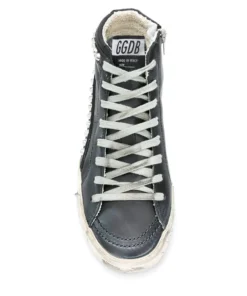 Golden Goose ‘Black Studded High Top Sneakers’ Shoes