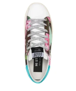 Golden Goose ‘Tropical Print Platform Sneakers’ Shoes