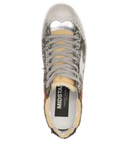 Golden Goose Shoes 'Mid Star' Doodle Print Sneakers