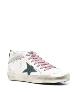 Golden Goose 'Mid Rise Pink Lace Sneakers' Shoes