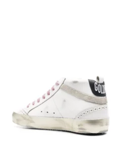 Golden Goose 'Mid Rise Pink Lace Sneakers' Shoes