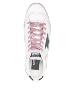 Golden Goose 'Mid Rise Pink Lace Sneakers' Shoes