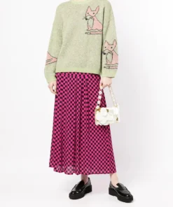 Stella Nova Green 'Adelin' Fox Sweater