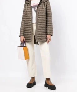 Parajumpers Green 'Tessa' Hooded Coat Clothing