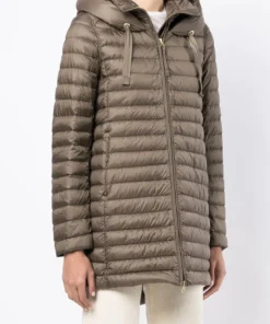 Parajumpers Green 'Tessa' Hooded Coat Clothing